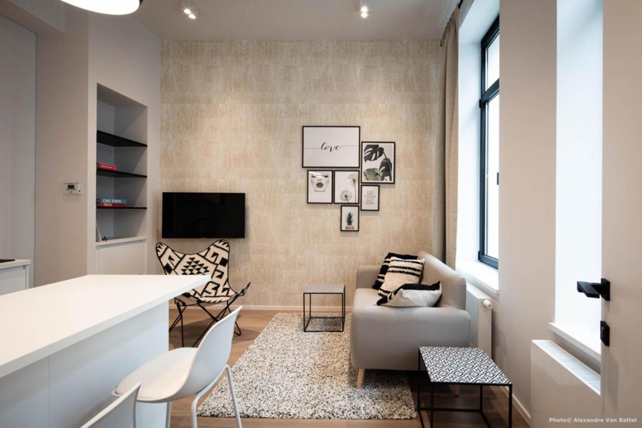 Studios Fully Equipped Near Place Stephanie Bruksela Zewnętrze zdjęcie