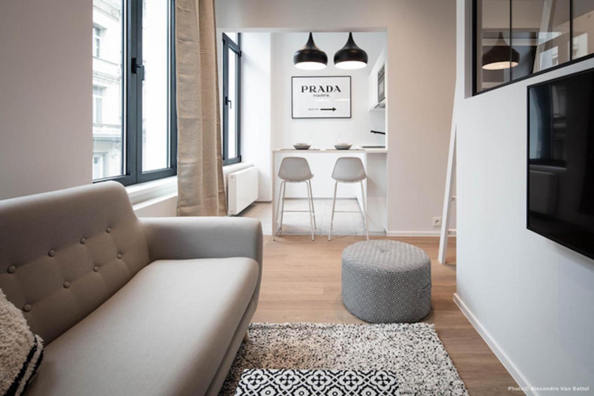 Studios Fully Equipped Near Place Stephanie Bruksela Zewnętrze zdjęcie